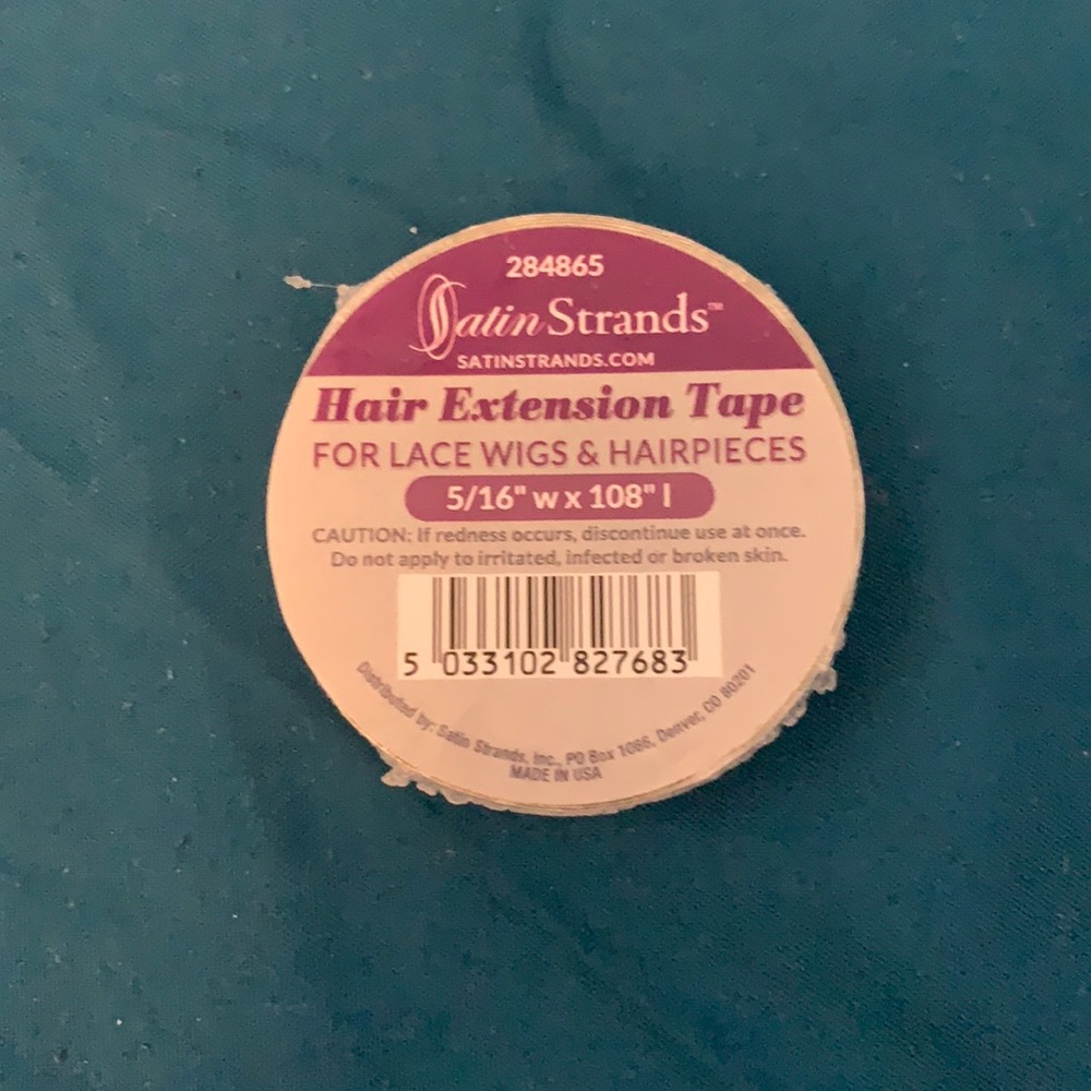 Satin Strands hair extension tape 5/16” x 108”